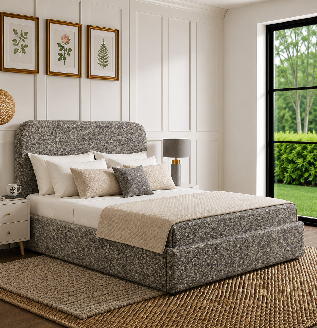 Sienna Ottoman Storage Bed Frame