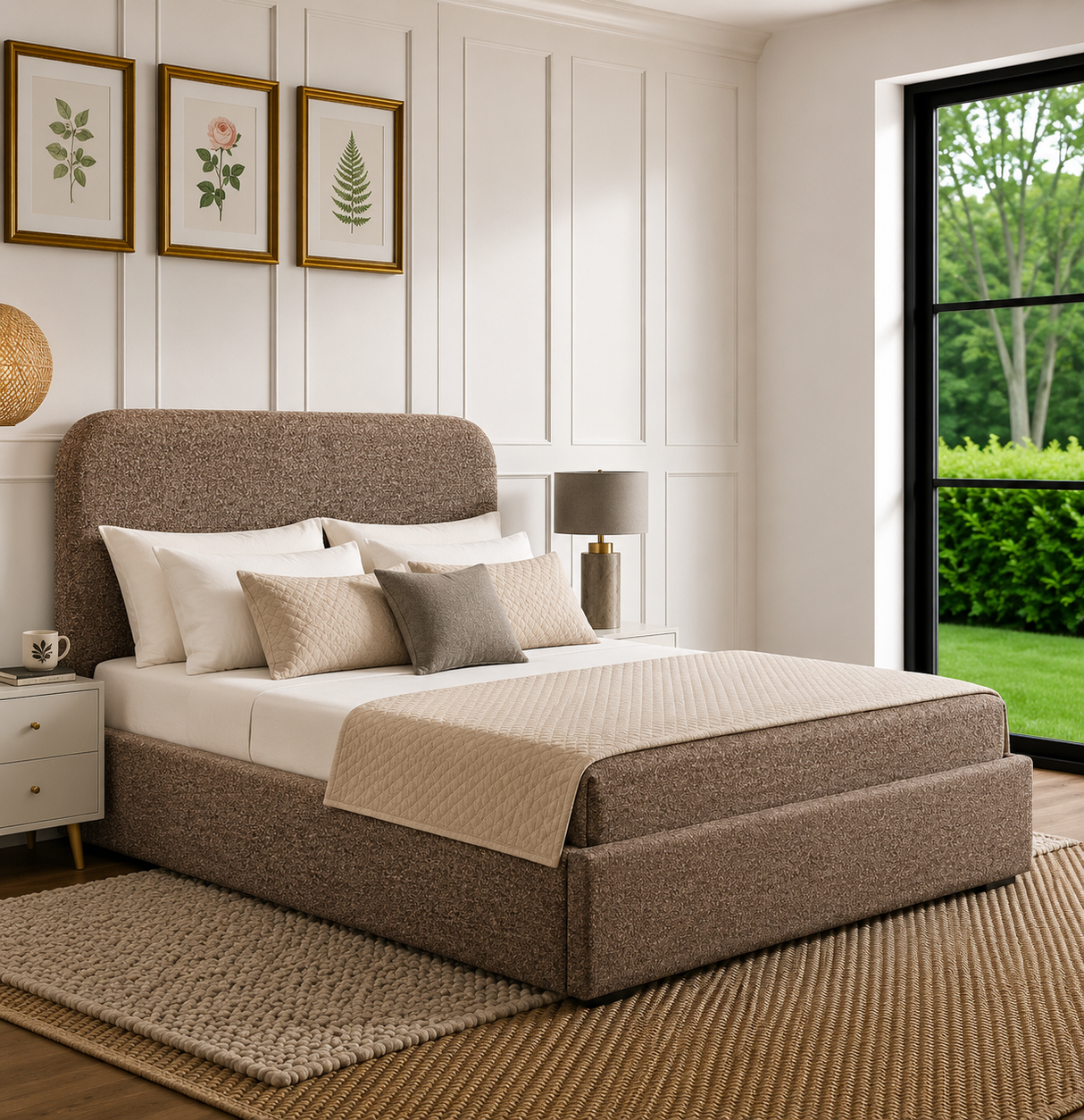 Sienna Ottoman Storage Bed Frame