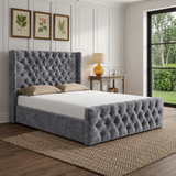 Isla Wingback Ottoman Storage Bed