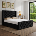 Isla Wingback Ottoman Storage Bed