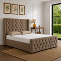 Isla Wingback Ottoman Storage Bed