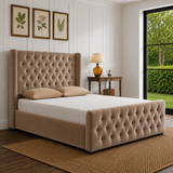 Isla Wingback Ottoman Storage Bed