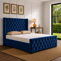 Isla Wingback Ottoman Storage Bed