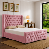 Isla Wingback Ottoman Storage Bed
