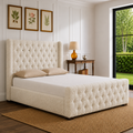 Isla Wingback Ottoman Storage Bed