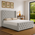 Isla Wingback Ottoman Storage Bed