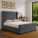 Isla Wingback Ottoman Storage Bed