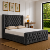 Isla Wingback Ottoman Storage Bed