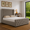 Isla Wingback Ottoman Storage Bed