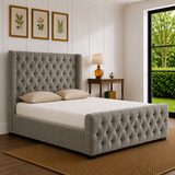 Isla Wingback Ottoman Storage Bed