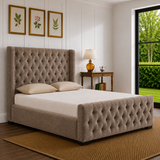 Isla Wingback Ottoman Storage Bed