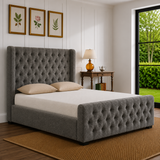 Isla Wingback Ottoman Storage Bed