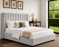 Elora Wingback Ottoman Storage Bed