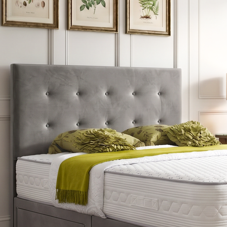 Kylie Divan Bed Set With Button Headboard The Bed Loft