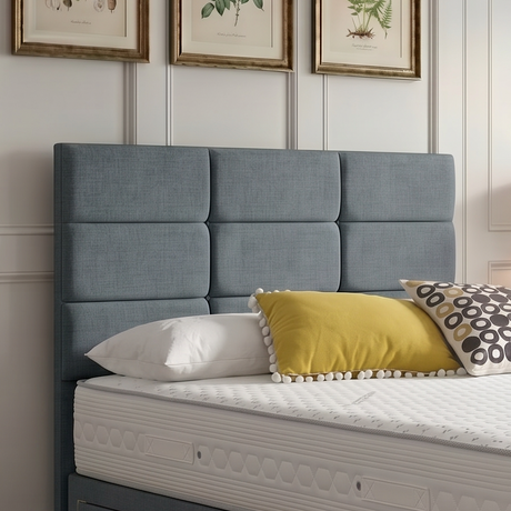 Oban Divan Bed Set With Button Headboard The Bed Loft