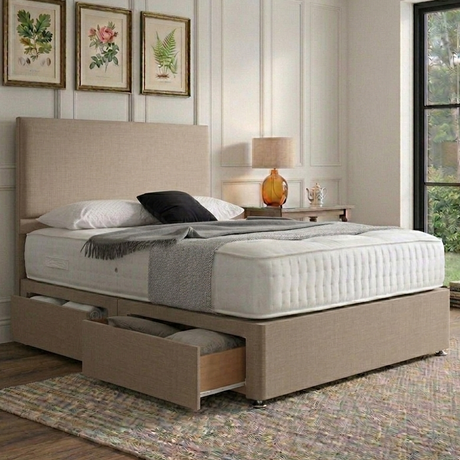 Rowan Divan Bed Set With Headboard The Bed Loft