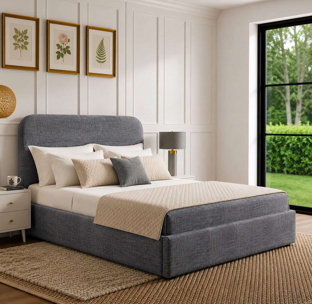 Sienna Ottoman Storage Bed Frame