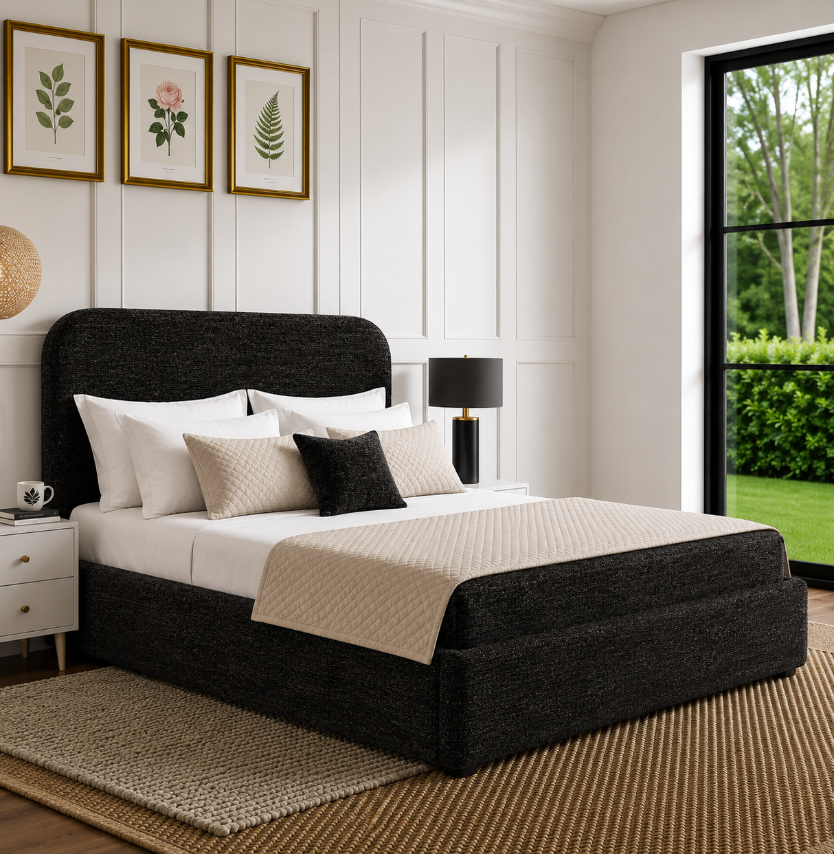Sienna Ottoman Storage Bed Frame