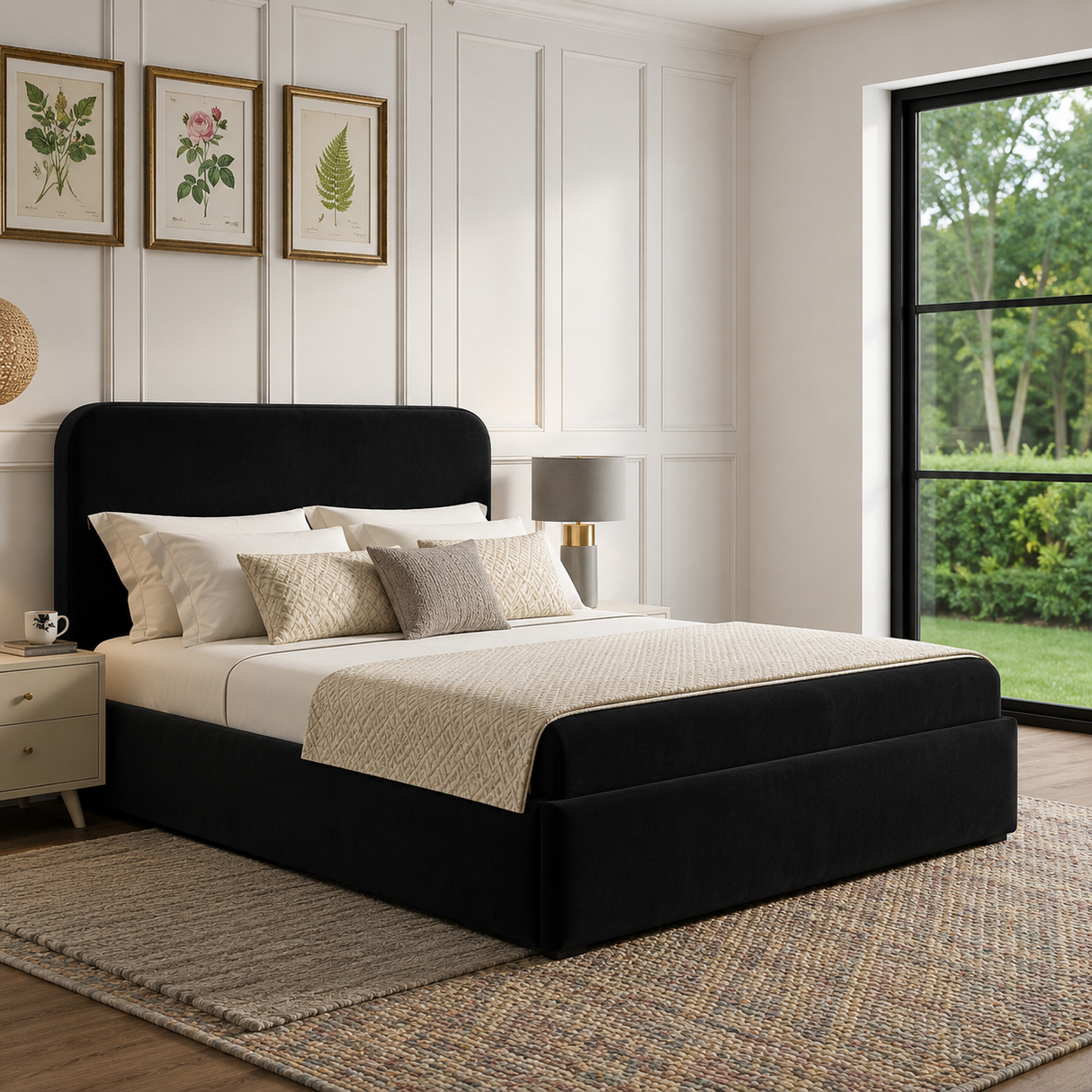 Sienna Ottoman Storage Bed Frame