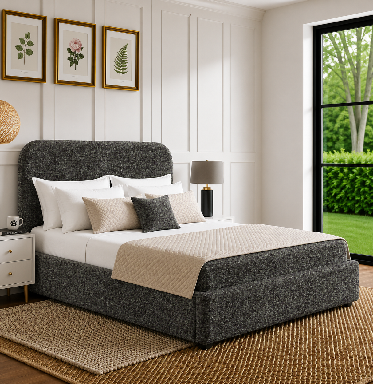 Sienna Ottoman Storage Bed Frame