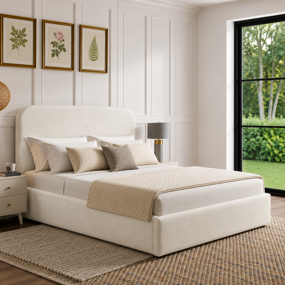 Sienna Ottoman Storage Bed Frame