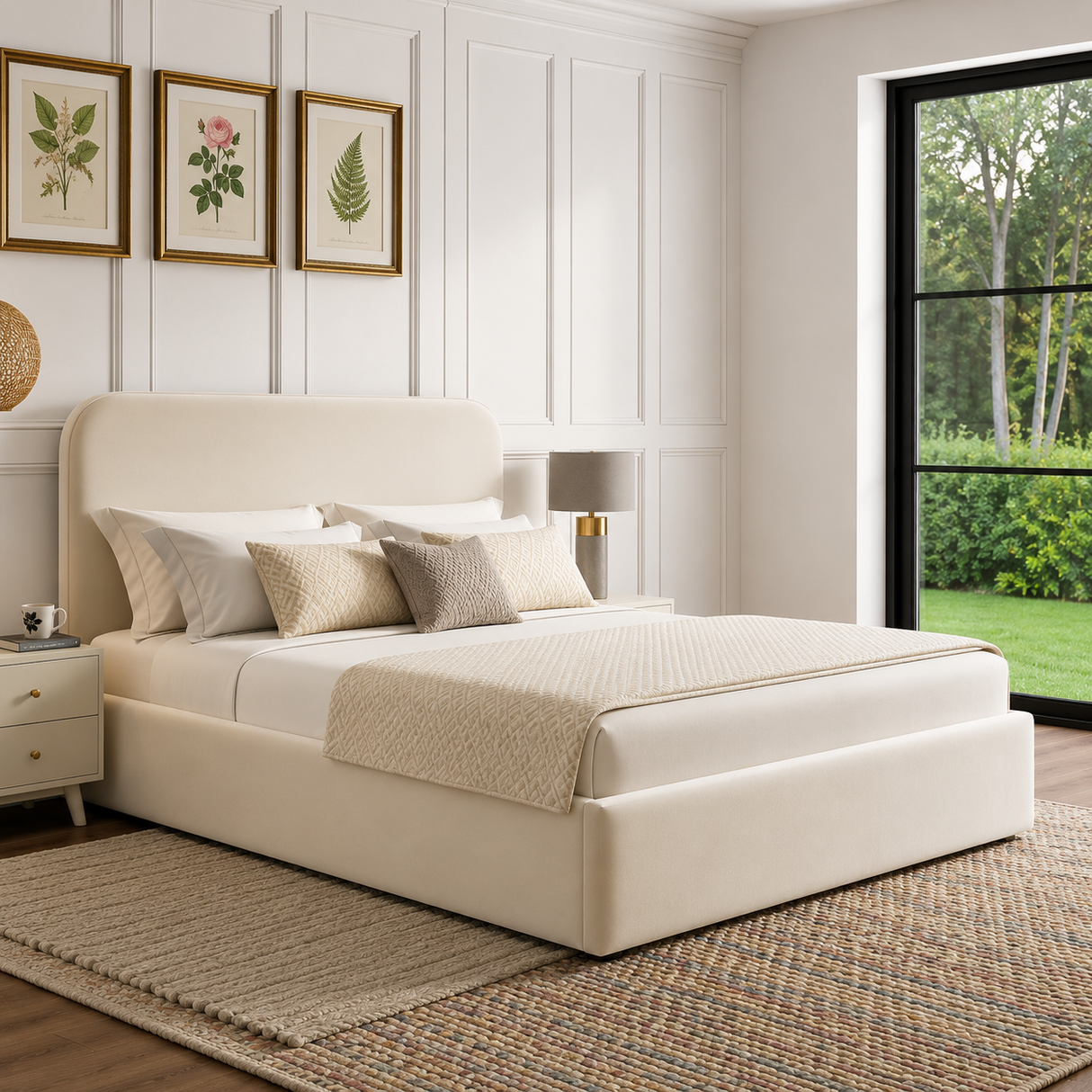 Sienna Ottoman Storage Bed Frame