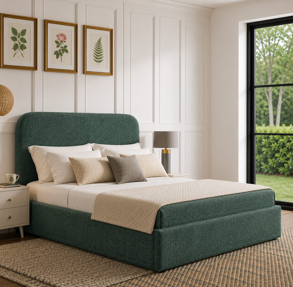 Sienna Ottoman Storage Bed Frame