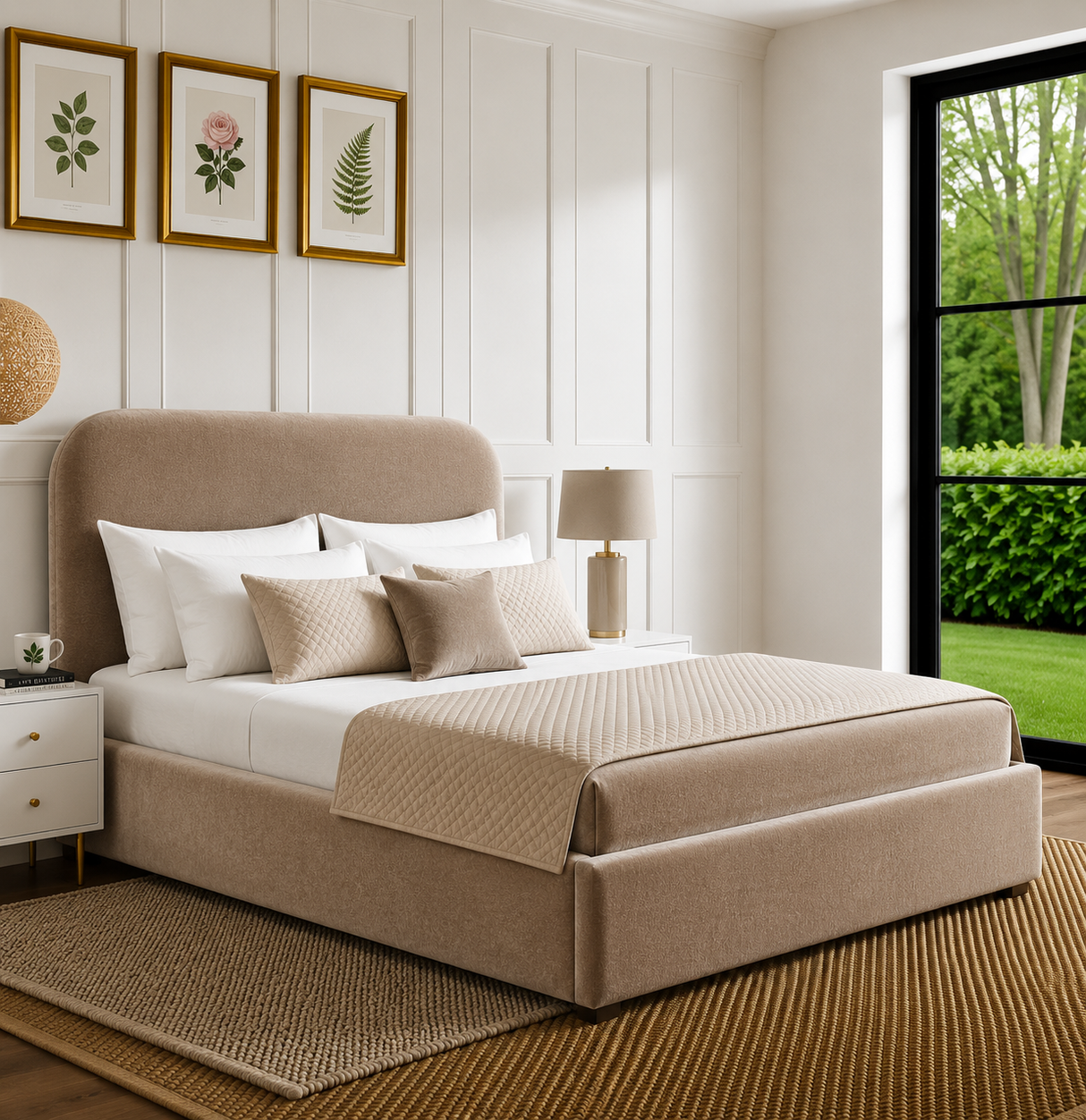 Sienna Ottoman Storage Bed Frame