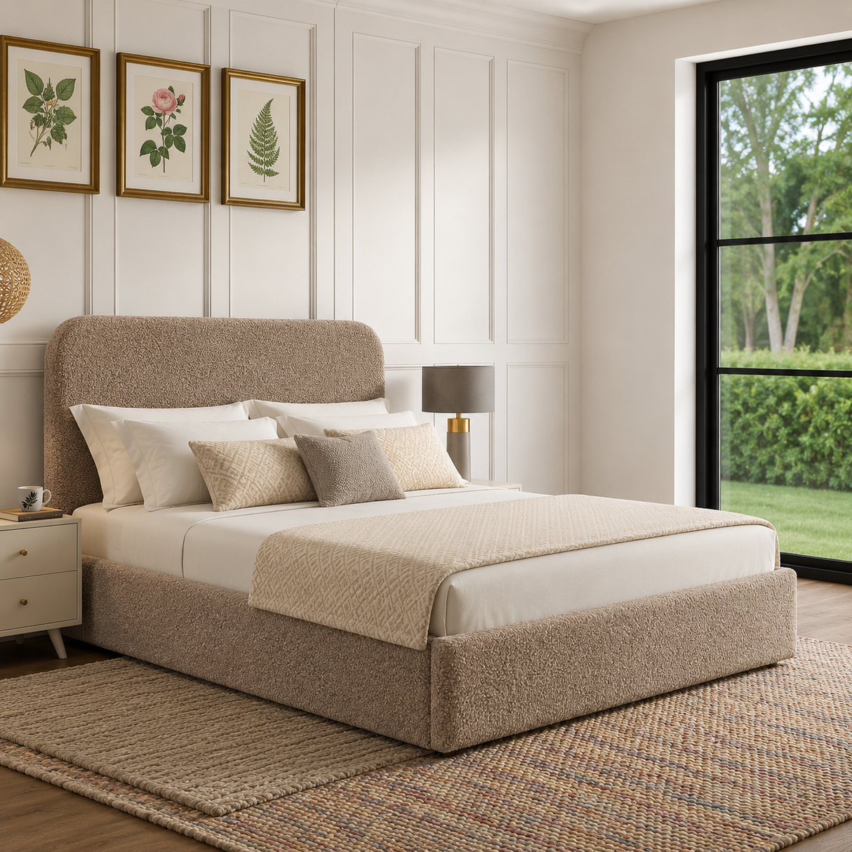 Sienna Ottoman Storage Bed Frame