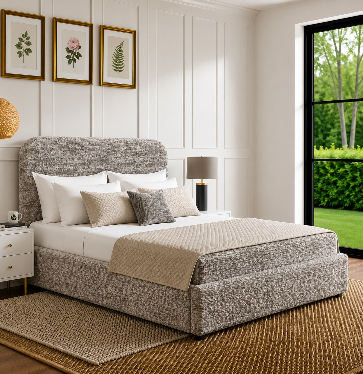 Sienna Ottoman Storage Bed Frame
