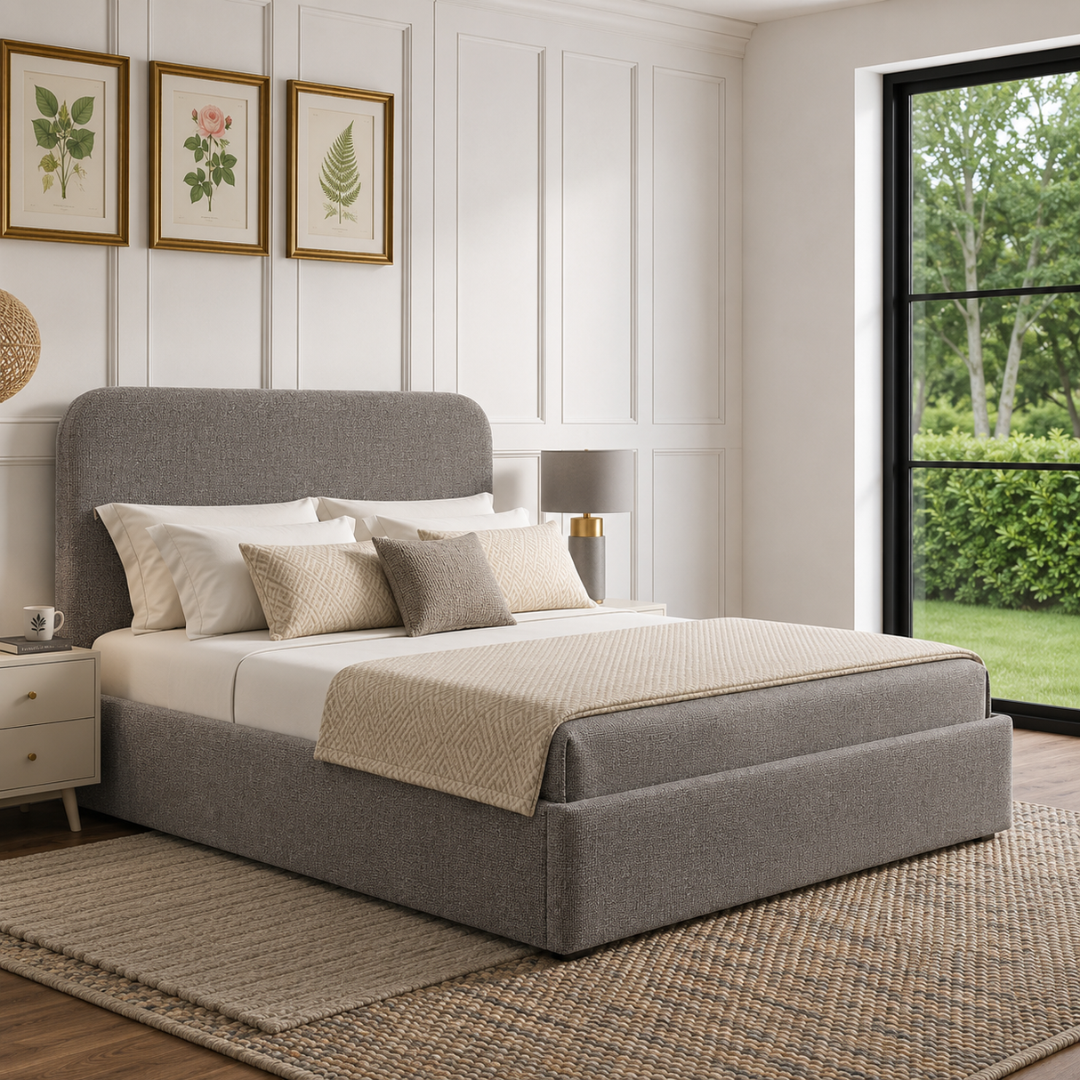 Sienna Ottoman Storage Bed Frame