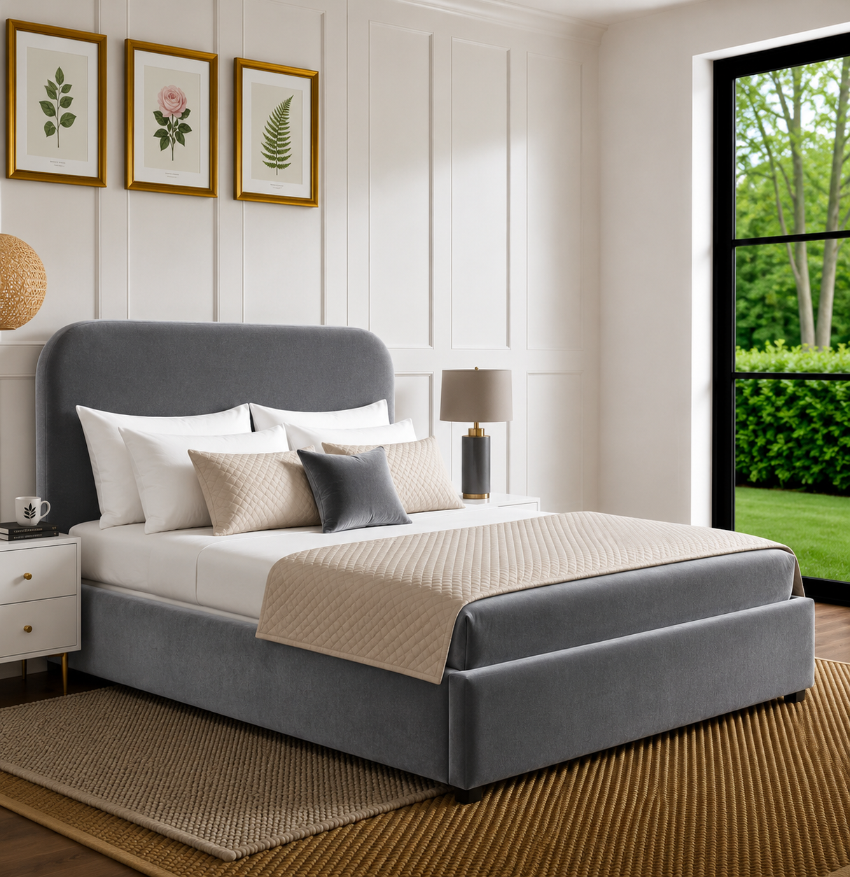 Sienna Ottoman Storage Bed Frame